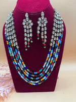 Load image into Gallery viewer, Crystal Pearl Multi Color Mala Set