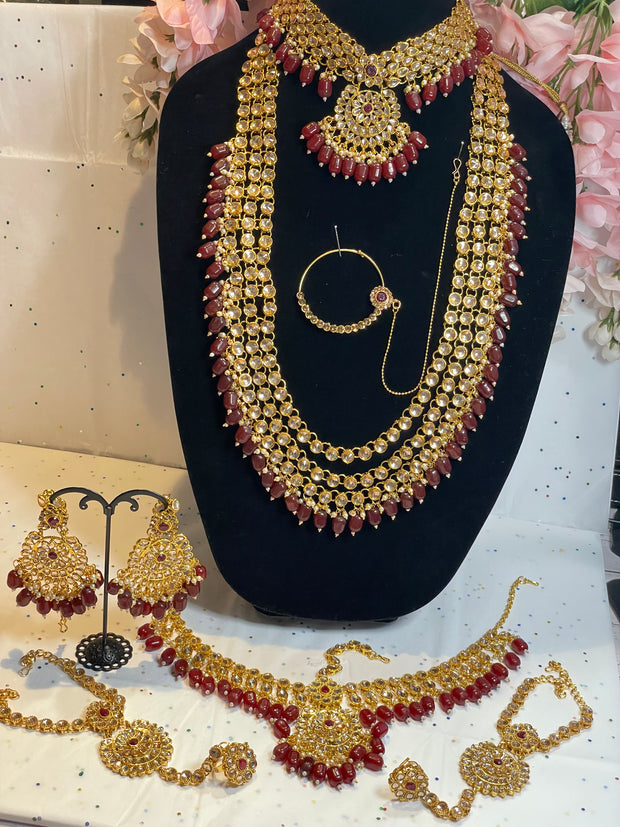 Panjabi jewellery sets, indian bridal sets jewellery 