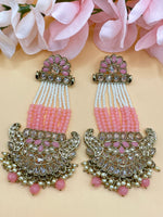 Load image into Gallery viewer, Shimu Oversized Polki pearl Earrings
