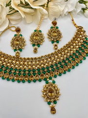 हरा चोकर सेट