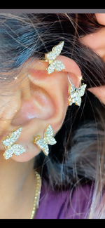 Load image into Gallery viewer, Butterfly Ear Cuff