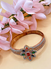 American Diamond RoseGold Openable Bracelet