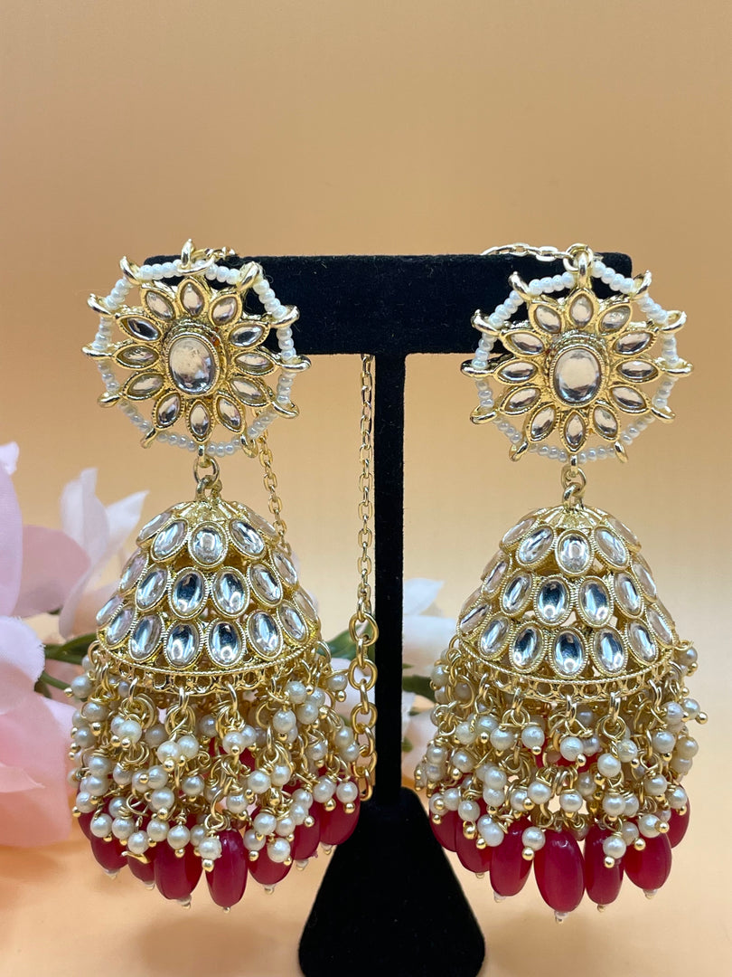 Heavy jhumkas online discount