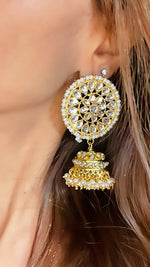 Load image into Gallery viewer, Kundan Indian Earring
