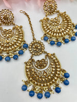 Load image into Gallery viewer, Anju Tikka Indian Earring Set
