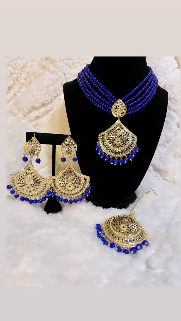 Kanchi  Beads short Mala Necklace