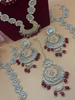 Load image into Gallery viewer, Sakshis Indian Kundan Bridal Set
