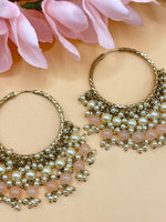 Load image into Gallery viewer, pink Walya Earrings