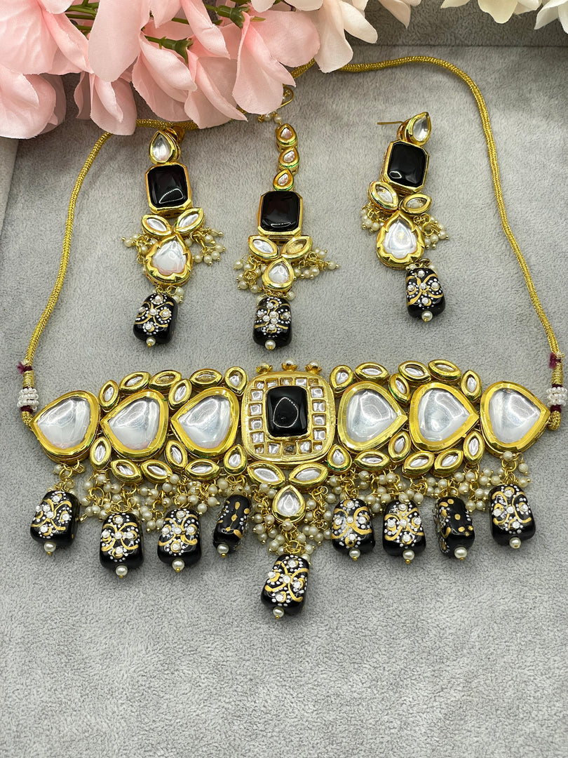 Barkha Kundan Necklace Set