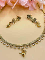 Gold platted Indian Necklace
