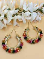 Zona Multicolor Pakistani Waliya Earrings