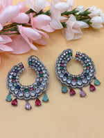 Load image into Gallery viewer, Kerri American Diamond Indian Earrings
