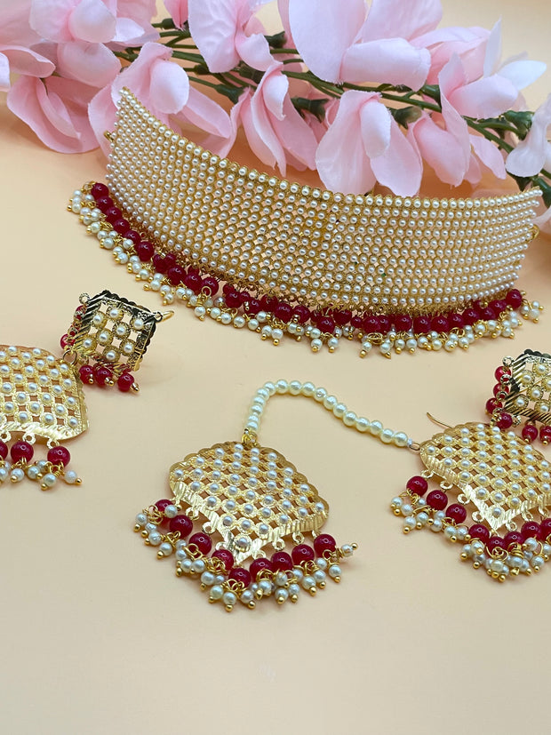 Amba Traditional Choker Jewellery For Women's/Girls