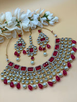 Load image into Gallery viewer, Ruby Pink Choker