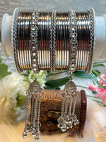 Load image into Gallery viewer, Silver Bangles - Affinity Giya